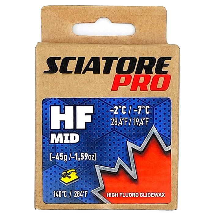 Парафин высокофтористый SCIATORE HF Mid (-2°С -7°С) 45 г.