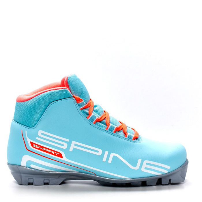 Лыжные ботинки SPINE SNS Smart Lady (457/6M) (бирюзовый/белый)