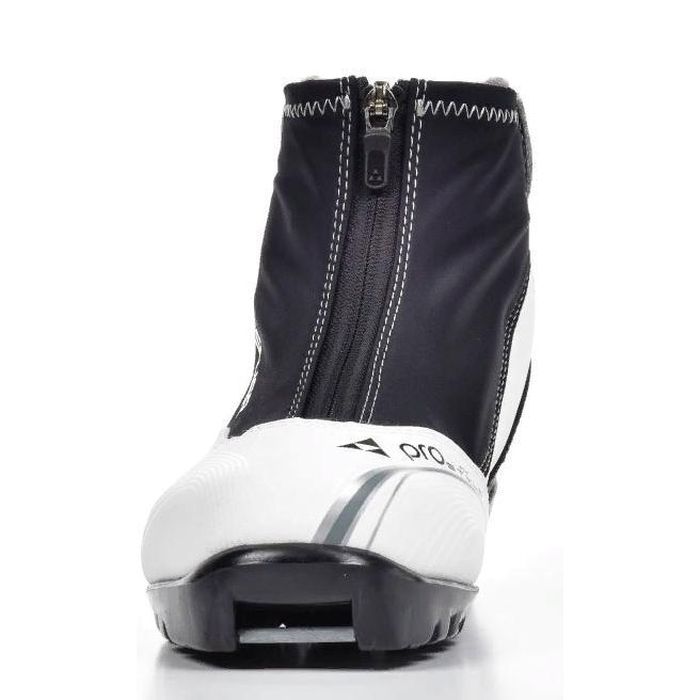 Лыжные ботинки FISCHER NNN XC Pro My Style (S46820) (черный/серый/белый)