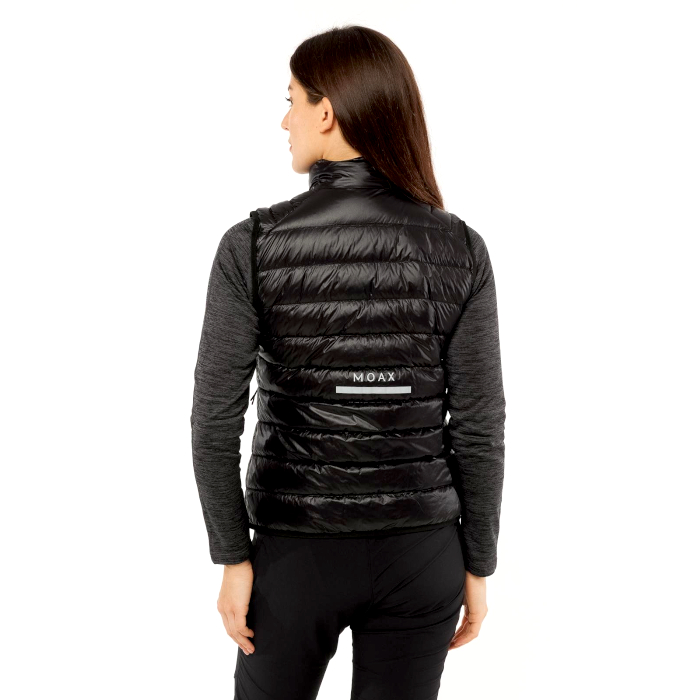 Жилет утепленный женский MOAX Igora Light Pack (черный)