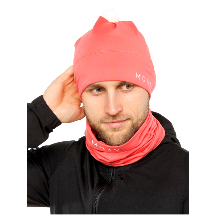 Шарф MOAX Tista Warm (светло-розовый)