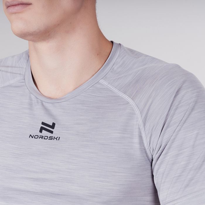 Футболка для бега NORDSKI Pro (серый)
