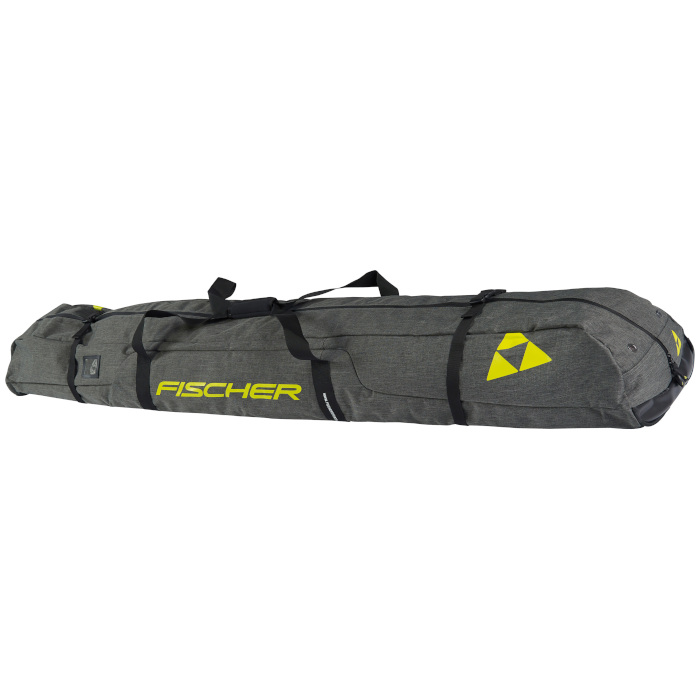 Чехол для беговых лыж FISCHER Alpine Fashion на 3 пары (серый)