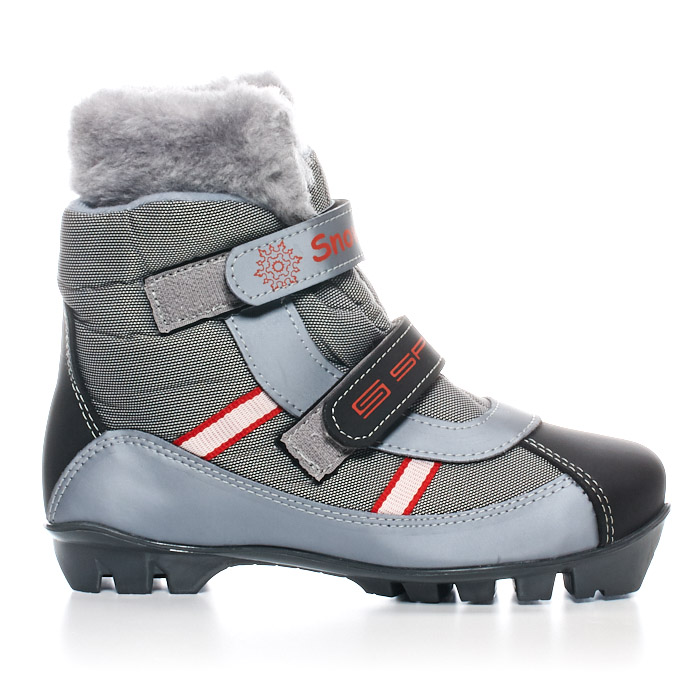 Лыжные ботинки SPINE SNS Baby (103) (серый)