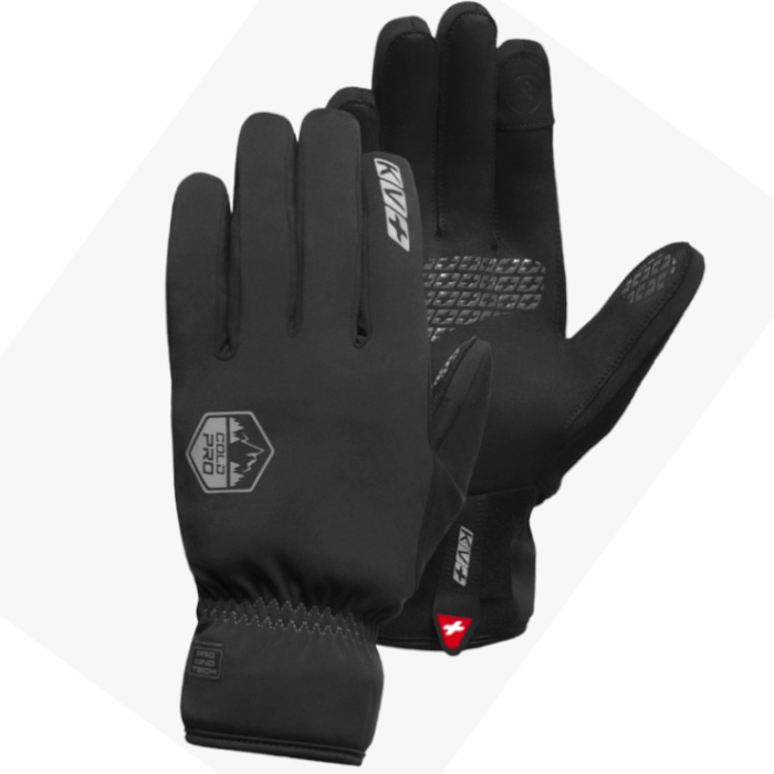 Перчатки лыжные KV+ Cold Pro (черный)