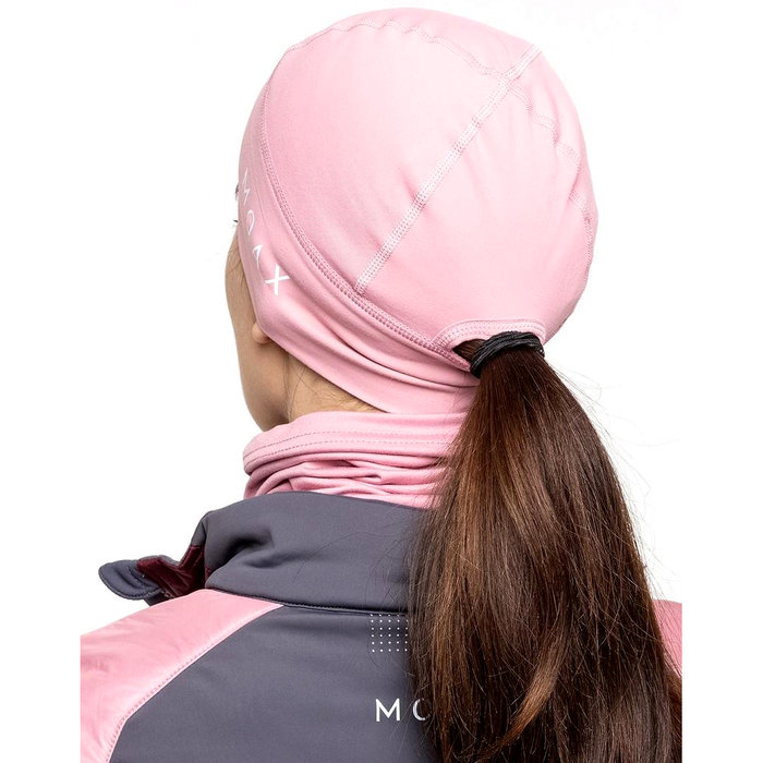 Шапка MOAX Tista Pony Tail с отверстием (розовый)