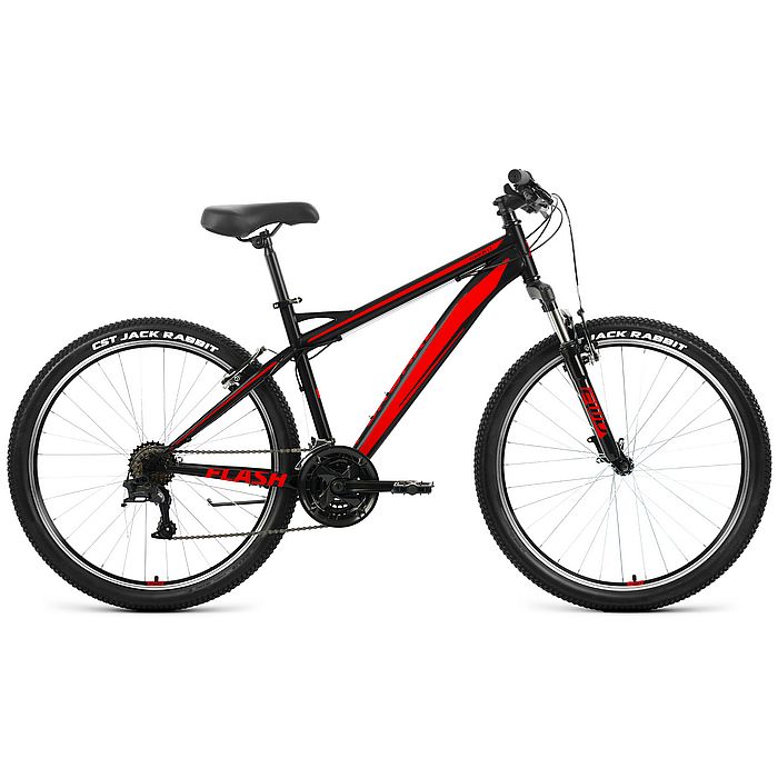 Велосипед FORWARD Flash 26 1.2 (черный/красный) (2022)