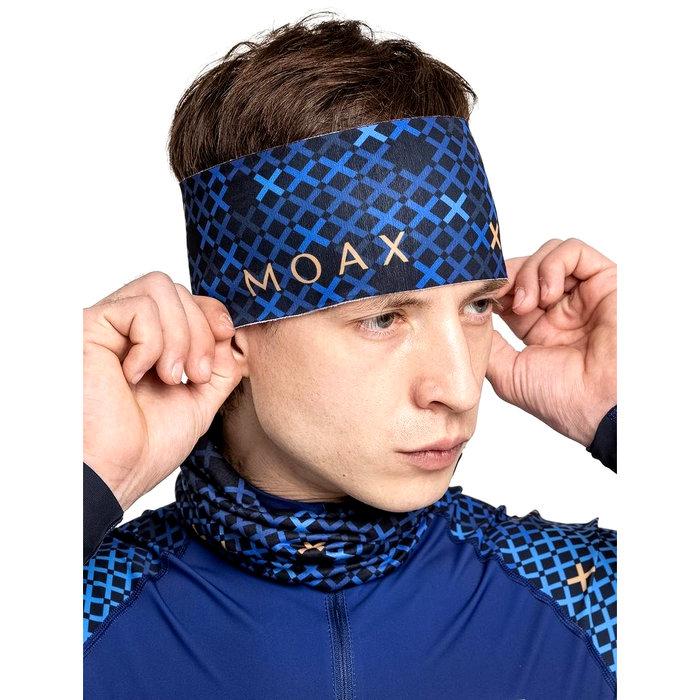 Повязка на голову MOAX Sirius (синий)
