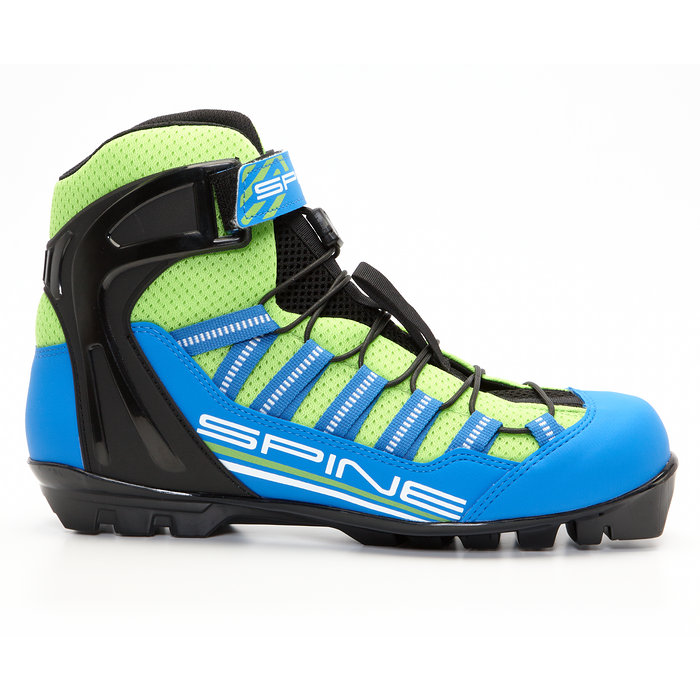 Лыжероллерные ботинки SPINE SNS Skiroll Combi (13) (синий/черный/салатовый)