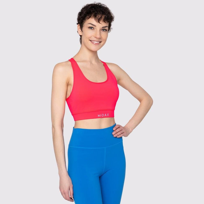 Топ для бега MOAX Passion со съемными чашами (розовый)