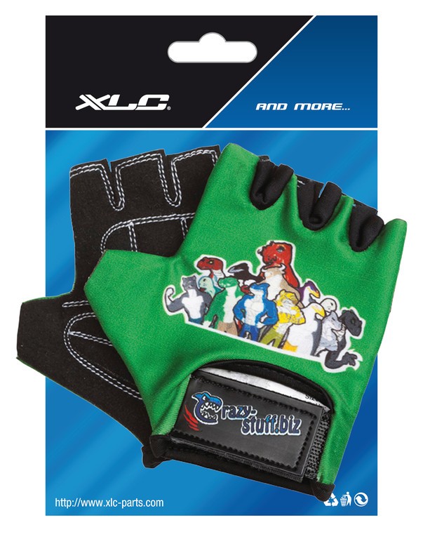 Перчатки велосипедные XLC (2523278000) Children's gloves Crazy Stuff Boy 