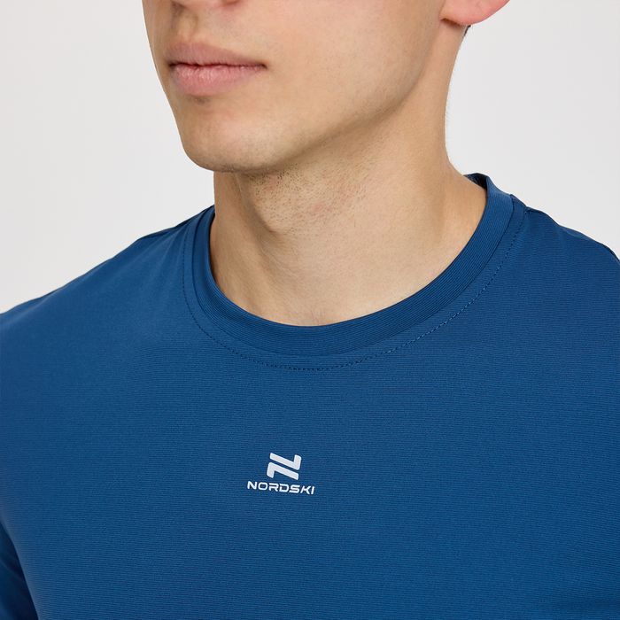 Футболка для бега NORDSKI Upcast (темно-синий)