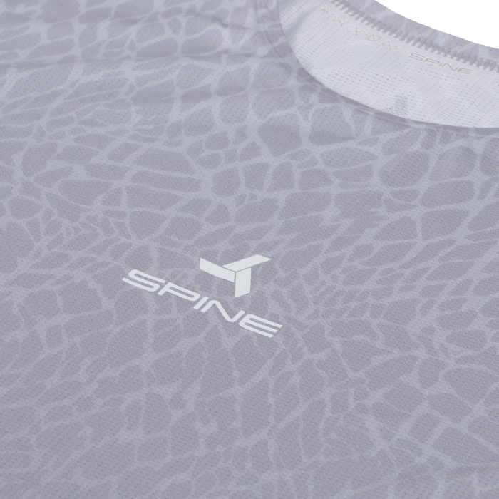 Футболка для бега женская SPINE Running (серый)