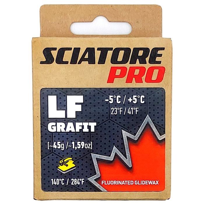 Парафин низкофтористый SCIATORE LF Grafit (-5°С +5°С) 45 г.