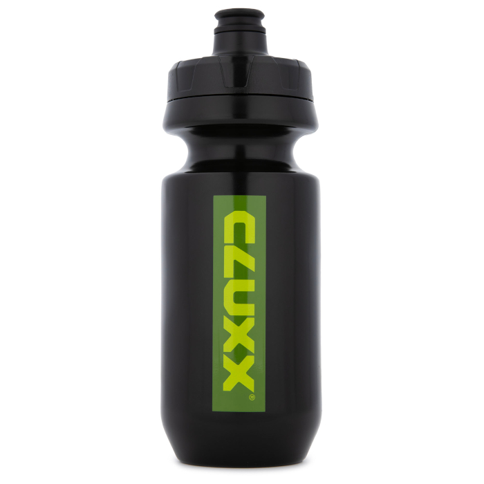 Фляга велосипедная CLUXX Ergo 550 (зеленый/черный) 