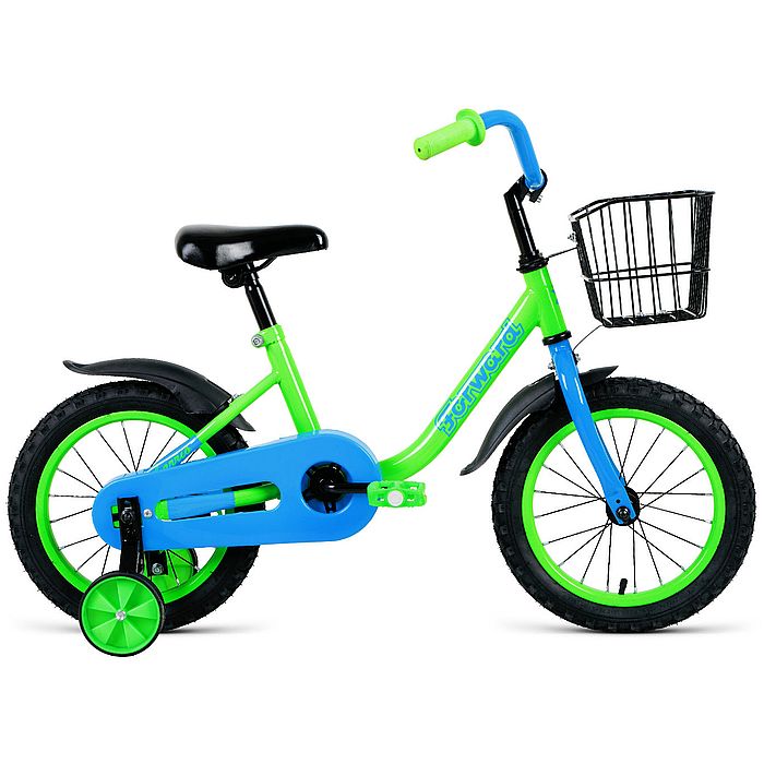 Велосипед FORWARD Barrio 14 (зеленый) (20-21)