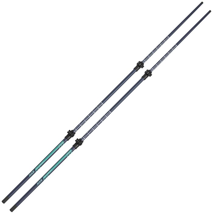 Палки для скандин. ходьбы KV+ (22W03) Terri (Карбон 80%+Стекло 20%) (черный/бирюзовый)