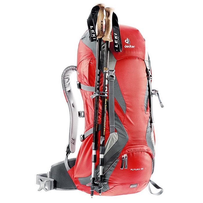 Рюкзак DEUTER Futura Pro 24 (красно/серый)