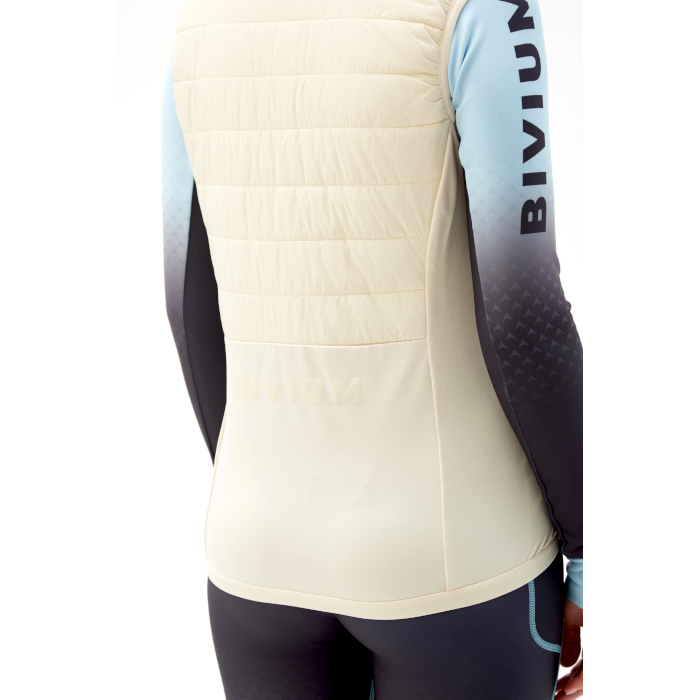 Жилет утепленный женский BIVIUM Комфорт 2.0 (белый)
