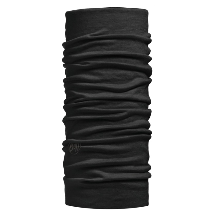 Бандана BUFF Lightweight Merino Wool Solid Black (черный)