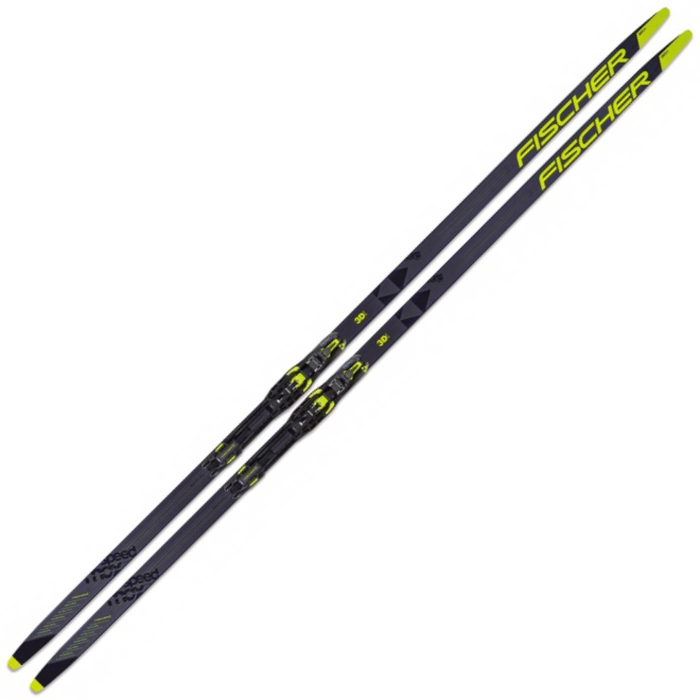 Лыжи беговые FISCHER Speedmax CL Zero + Soft IFP (черный/желтый)