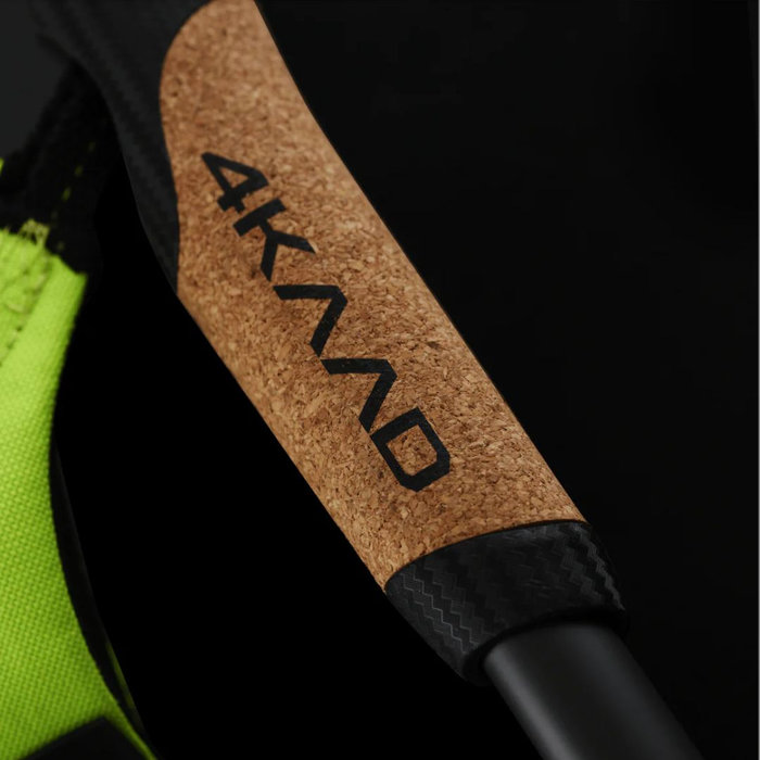 Ручки 4KAAD для лыжных палок, пробковые Carbon (черный)