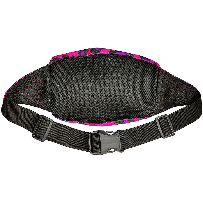 Подсумок для бегуна POWERUP (23845) Объемная (розовый/черный)