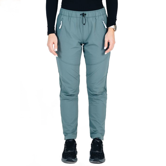 Брюки утепленные женские NONAME Free (зеленый/серый)