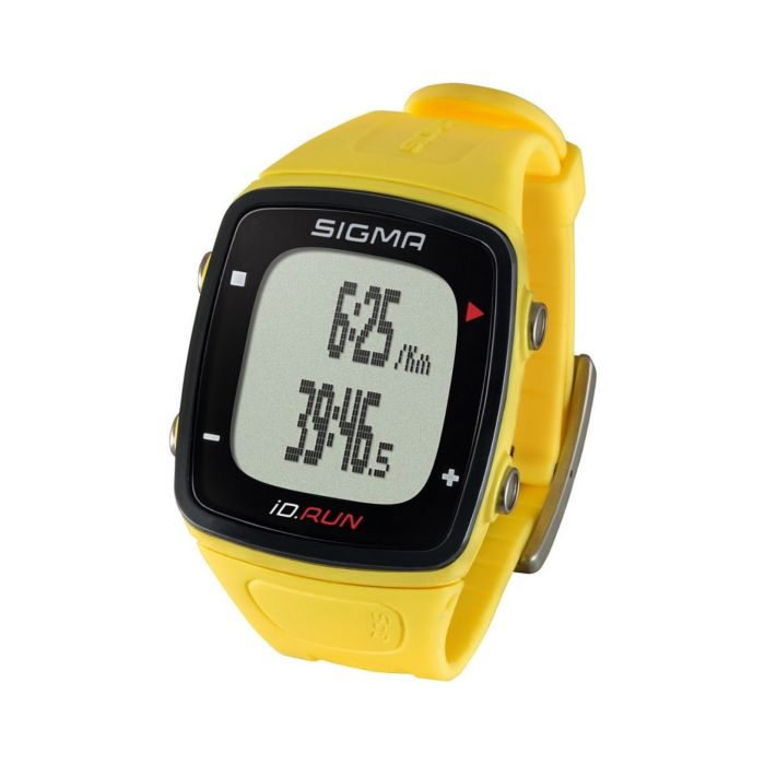 Часы спортивные SIGMA ID.RUN (часы c GPS, секундомер) (24810) (желтый)
