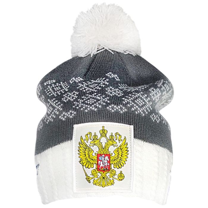 Шапка KV+ Tirol (белый/серый)