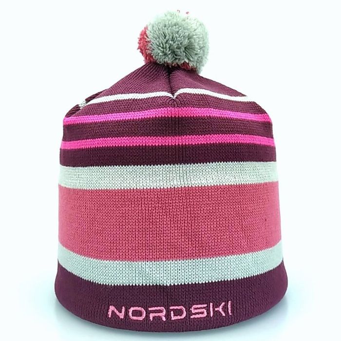 Шапка вязаная NORDSKI Bright (фиолетовый)