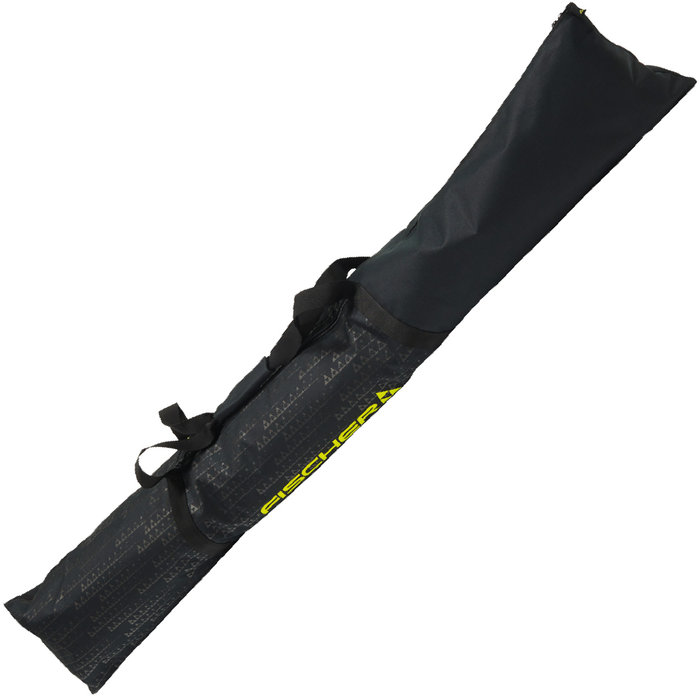 Чехол для беговых лыж FISCHER Eco Alpine на 1 пару (черный)