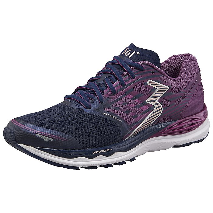 Кроссовки беговые 361° Meraki (W) (фиолетовый/синий)