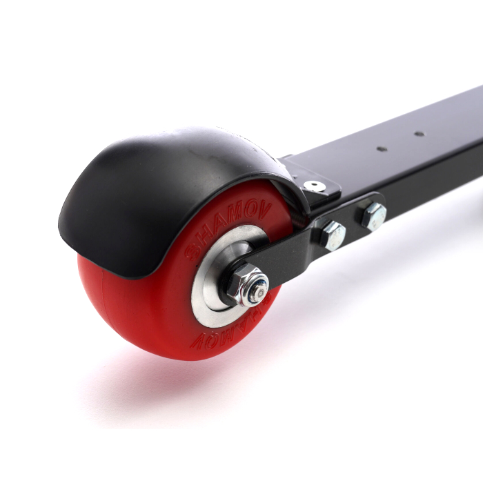 Лыжероллеры SHAMOV Классические ((720/83-85/70х40/PU) (черный/красный)