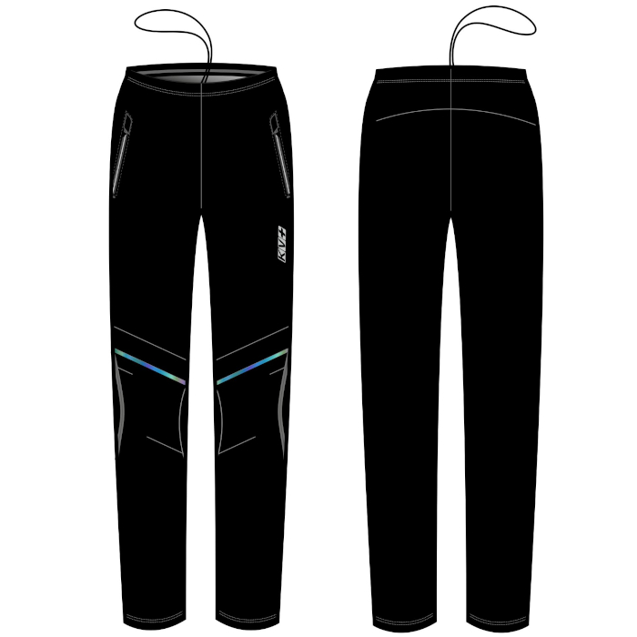 Брюки разминочные детские KV+ Lapland Warm (черный)