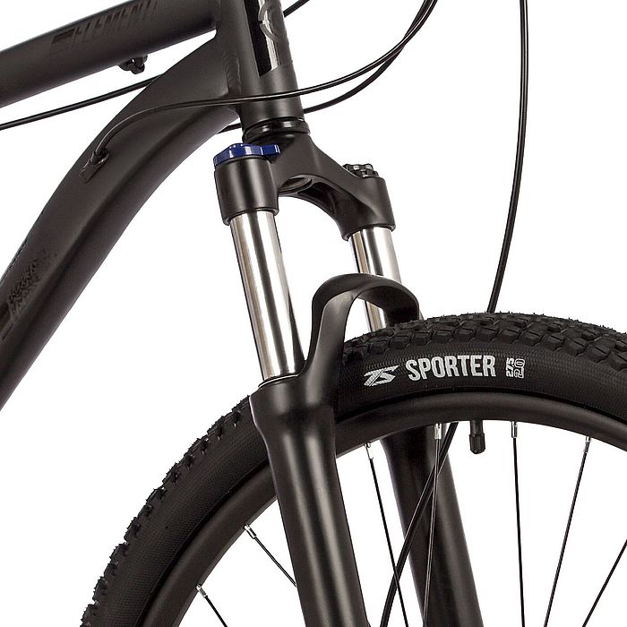 Велосипед STINGER Element Pro 27.5&quot;, Al, H-Disk Brake, 21-Speed (черный)