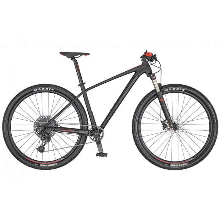 Велосипед SCOTT Scale 980 black/red (черный/красный) (2020)