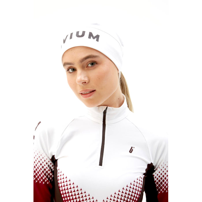Шапка тренировочная женская BIVIUM Баланс (белый)