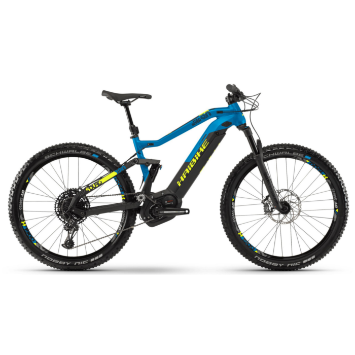 Электровелосипед HAIBIKE Sduro FullNine 9.0 500 Wh. (черно/синий) (2019)