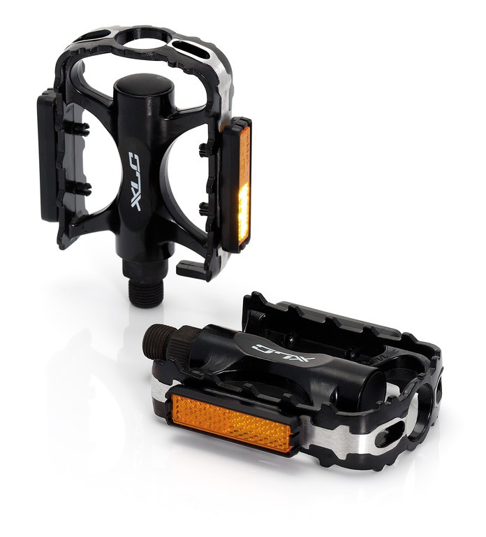 Педали XLC MTB-Pedal PD-M02 Alu body, CNC-Cage, black SB-Plus 