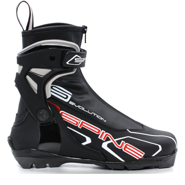 Лыжные ботинки SPINE SNS Pilot Evolution (184) (черный)