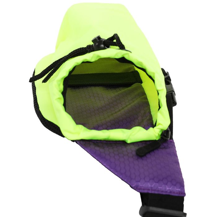 Подсумок для бегуна POWERUP с карманом для бутыли (фиолетовый)