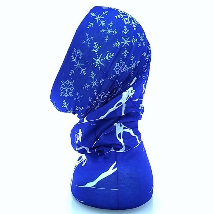 Бандана KV+ Skier (синий/белый)