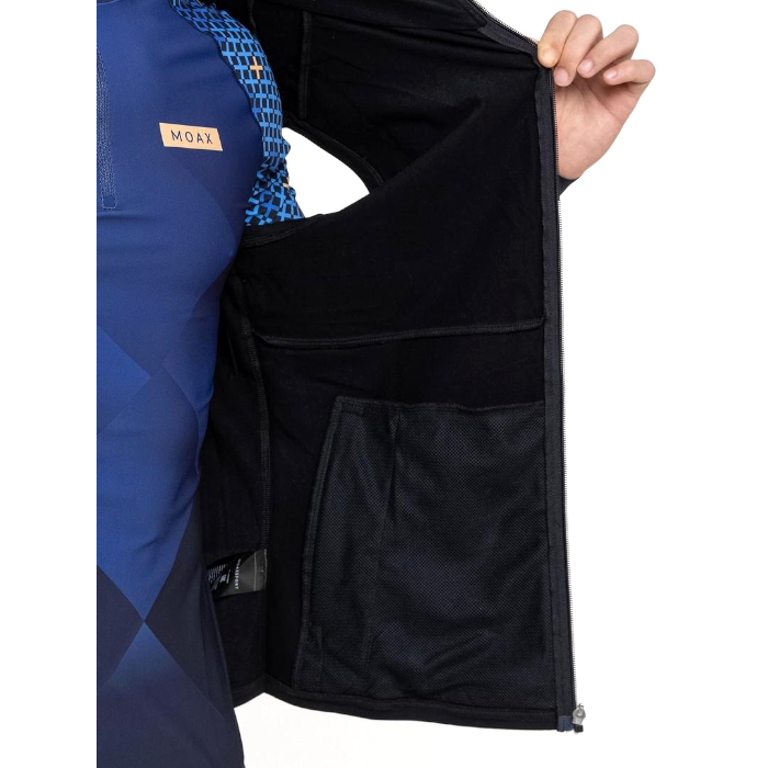 Жилет разминочный MOAX Force Wind (черный)