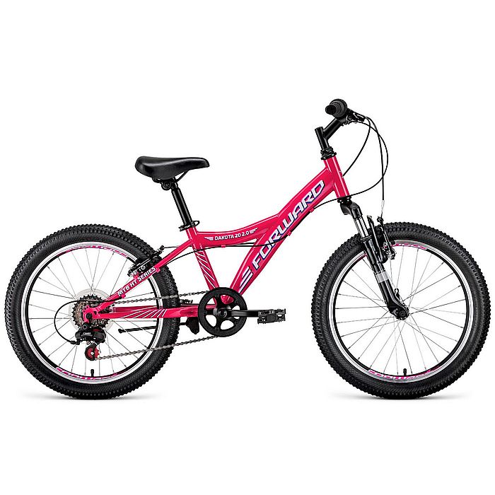 Велосипед FORWARD Dakota 20 2.0 (розовый/белый) (20-21)