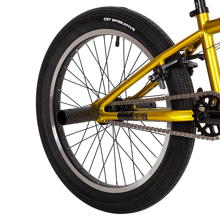 Велосипед STINGER Tortuga BMX 20&quot; (зеленый) (2022)
