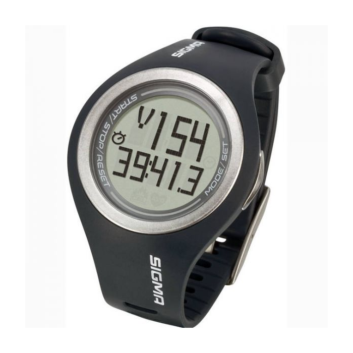 Часы спортивные SIGMA PC-22.13 MAN (9 функций, пульсометр, таймер, код.датчик, водонепрон.) (22132) 