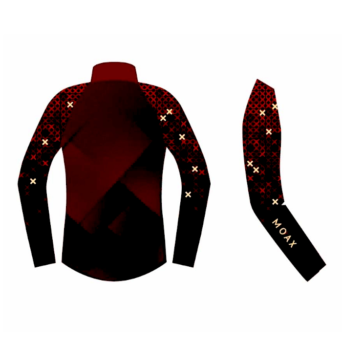 Комбинезон раздельный женский MOAX Sirius (красный)