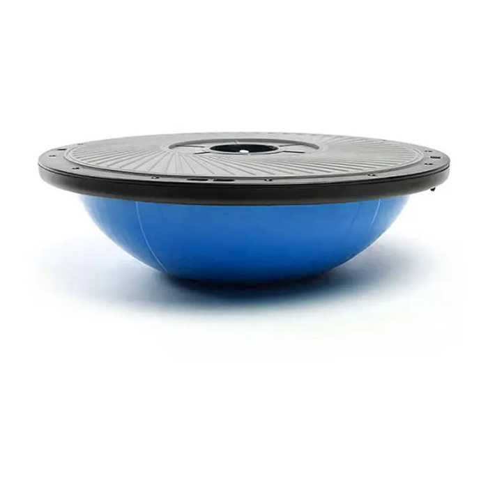 Полусфера BOSU HASTTINGS Digger гимнастическая, надувная, с эспандерами (синий)