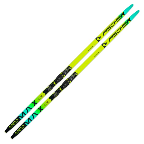Лыжи беговые FISCHER SPEEDMAX 90 Classic Jr (желтый/черный)